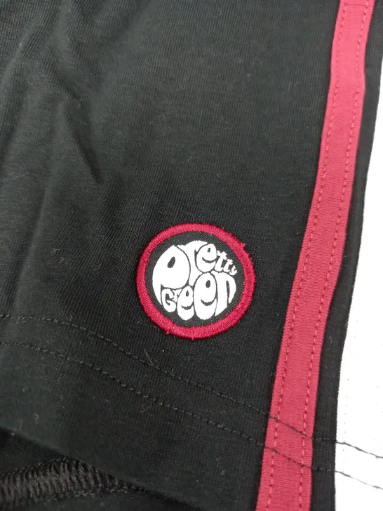 PRETTY GREEN SET OF 3 BOXERS IN BLACK - LARGE