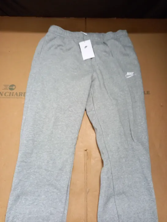 NIKE GREY CUFF PANTS - SIZE M