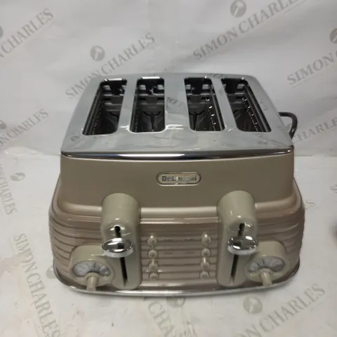 DE'LONGHI SCOLPITO 4 SLOT TOASTER