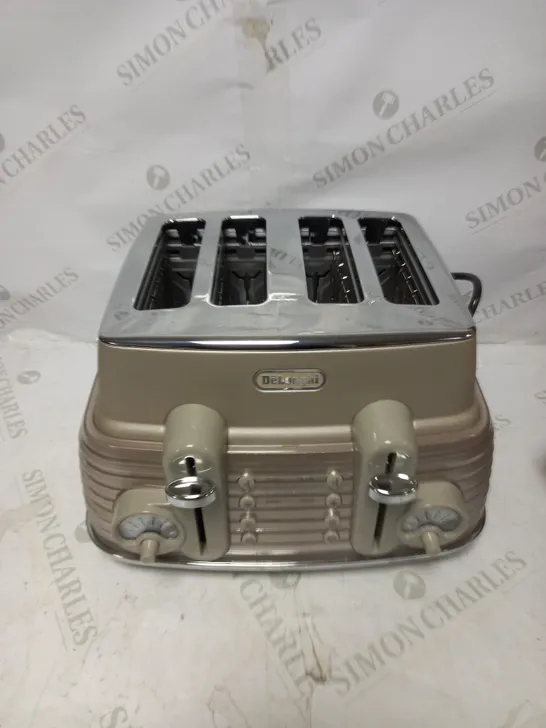 DE'LONGHI SCOLPITO 4 SLOT TOASTER