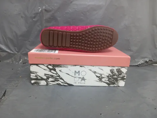 MODA IN PELLE FRANCESCA LOAFERS PINK SIZE 3