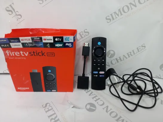 BOXED AMAZON FIRE TV STICK LITE