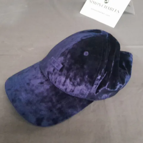 LEVIS STRAUSS & CO BLUE VELVET BASEBALL CAP