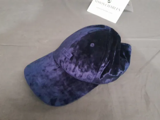 LEVIS STRAUSS & CO BLUE VELVET BASEBALL CAP