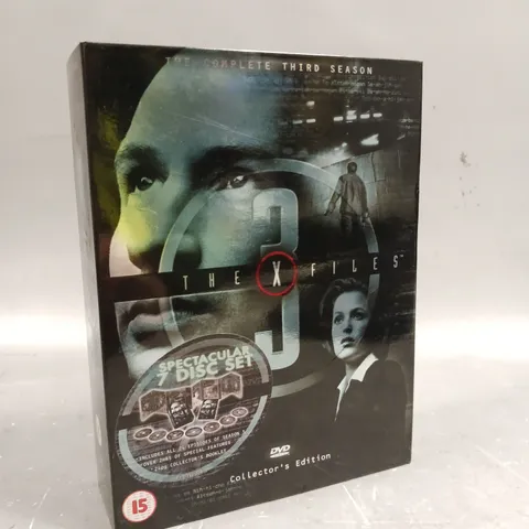 THE X FILES COMPLETE THIRD SEASON COLLECTOR'S EDITION DVD BOX SET 