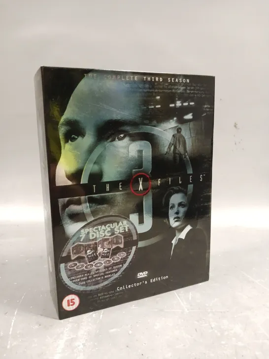 THE X FILES COMPLETE THIRD SEASON COLLECTOR'S EDITION DVD BOX SET 