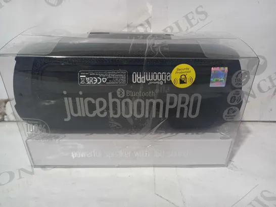 JUICEBOOMPRO PORTABLE BLUETOOTH SPEAKER 