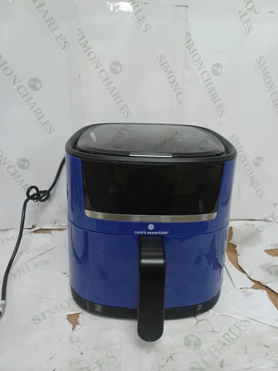 COOK'S ESSENTIALS 4L DIGITAL AIR FRYER IN NAVY 