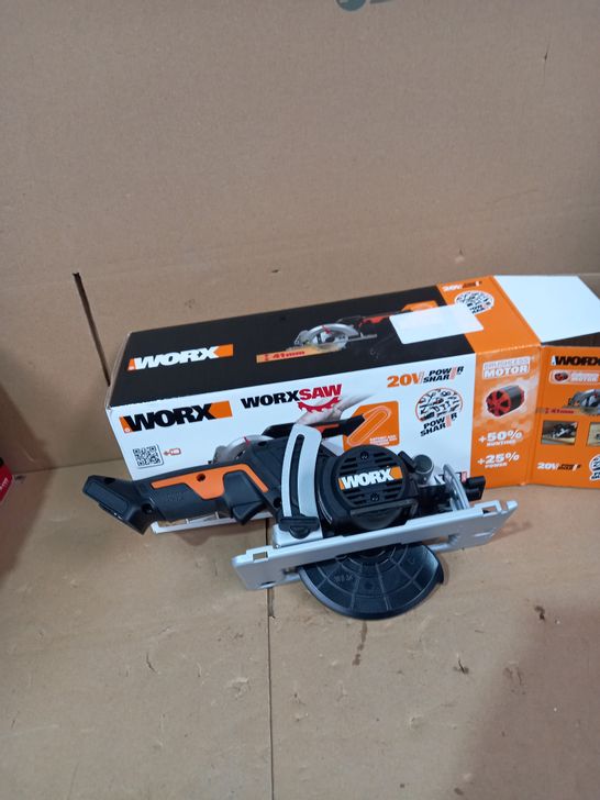 WORX WX531.9 18V (20V MAX) XL WORXSAW BRUSHLESS 41MM COMPACT CIRCULAR SAW