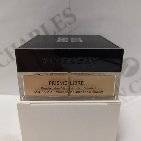 GIVENCHY PRISME LIBRE MAT FINISH & ENHANCED RADIANCE LOOSE POWDER TESTER - 2 TAFFETAS BEIGE 