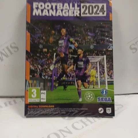 BOXED SEALED FOOTBALL MANAGER 2024 FOR PC 