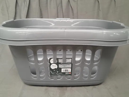 BOXED WHAM LAUNDRY SET OF 2 HIPSTER LAUNDRY BASKETS IN GREY