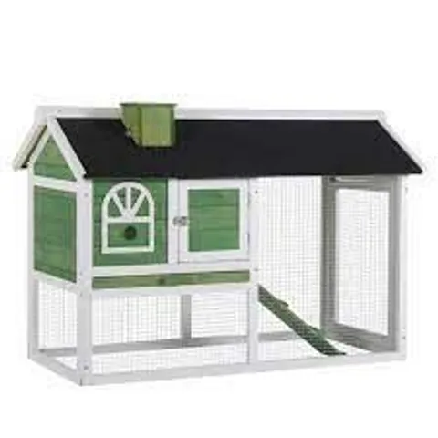 BOXED PAWHUT WOOD RABBIT HUTCH (1 BOX)