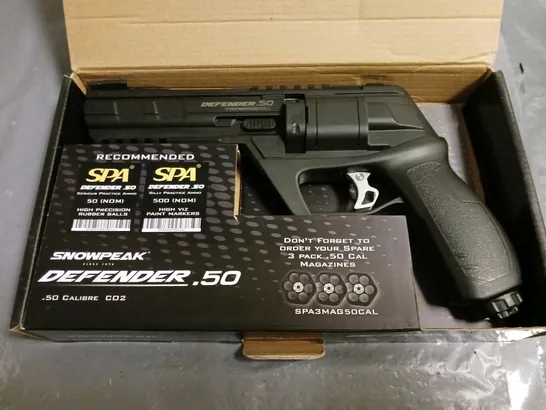 BOXED SNOWPEAK DEFENDER 5.0 CO2 PISTOL