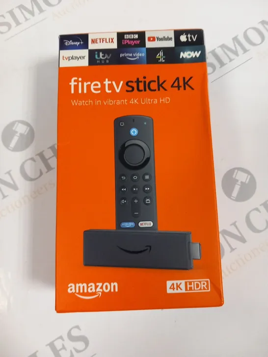 BOXED AMAZON FIRE TV STICK 4K