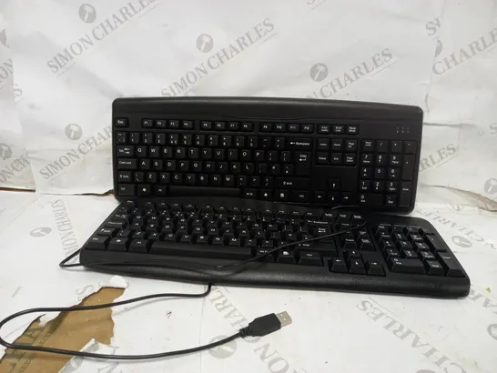 BOX OF 2 ONN WIRELESS KEYBOARDS