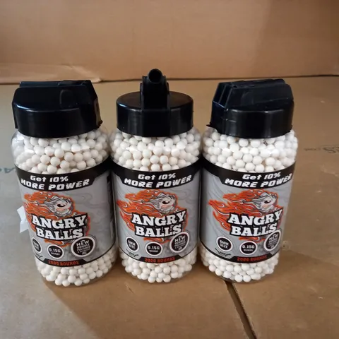 LOT OF 3 2000 BALL BB PELLETS