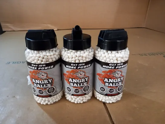 LOT OF 3 2000 BALL BB PELLETS