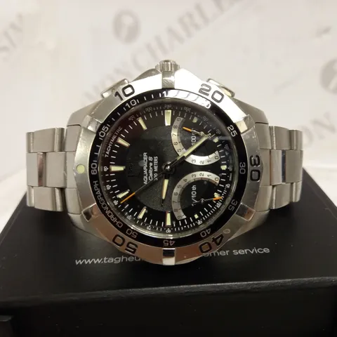 TAG HEUER-STYLE AQUARACER WATCH