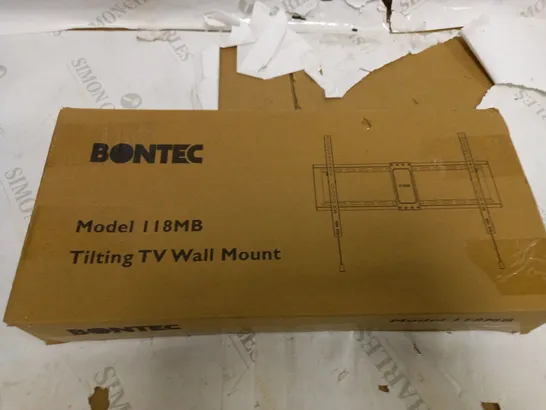 BONTEC MODEL 118MB TILTING TV WALL MOUNT 