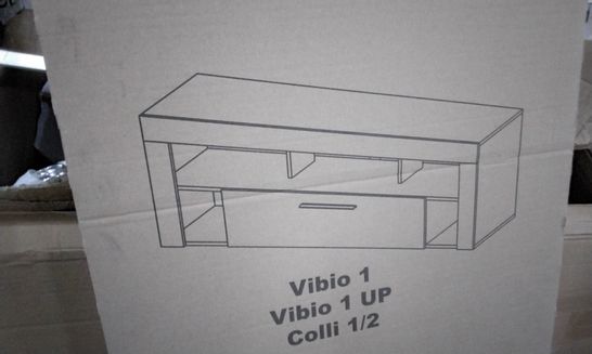 BOXED VIBIO 1 DRWWER SIDE UNIT PARTS (ONLY 1 BOX OF 2)