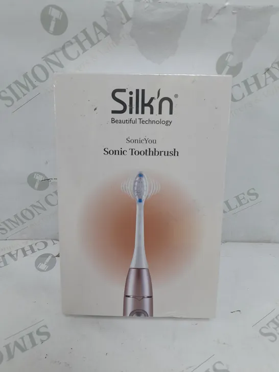 BOXED SEALED SILK'N SONIC YOU SONIC TOOTHBRUSH 