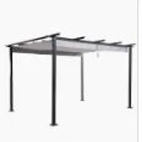 BOXED BLOOMA MOSES 4 X 3M OUTDOOR SLIDING GAZEBO