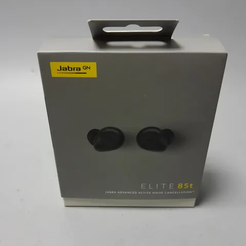 BOXED AND SEALED JABRA ELITE 85t ADVANCED NOISE CANCELLATION EARBUDS - GREY