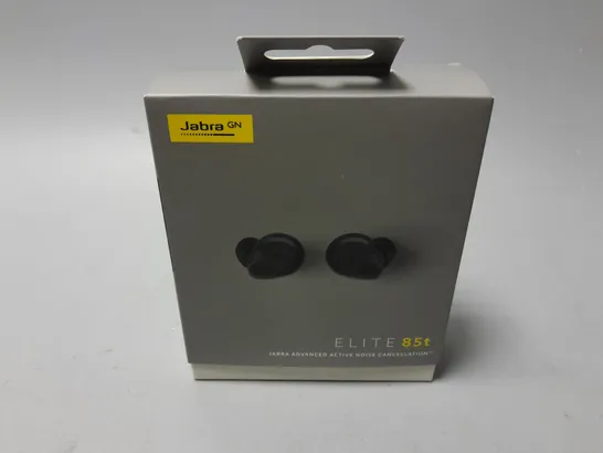 BOXED AND SEALED JABRA ELITE 85t ADVANCED NOISE CANCELLATION EARBUDS - GREY