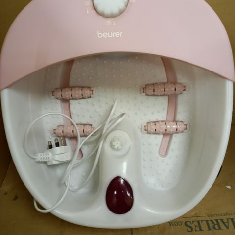 BEURER FB20 FOOTSPA WITH PEDICURE ATTACHMENTS