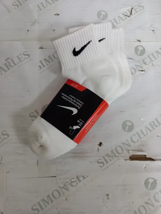 NIKE PERFORMANCE COTTON SOCKS - 5-8