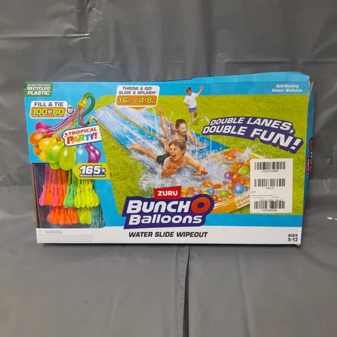 BOXED BUNCHO BALLOONS WATER SLIDE WIPEOUT 