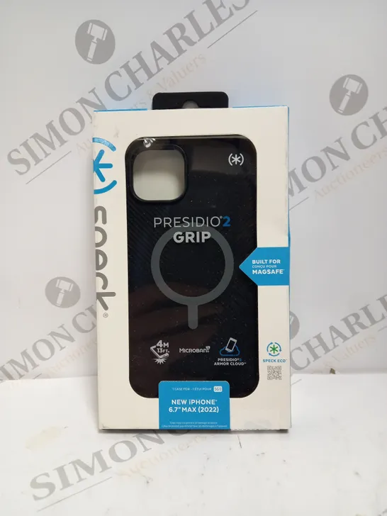 BOXED SPECK PRESIDO2 GRIP MAGSAFE SMARTPHONE CASE FOR IPHONE MAX MODELS (2022)