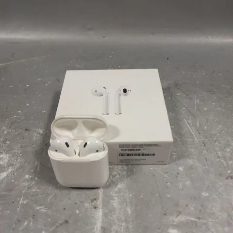 BOXED APPLE AIRPODS WITH CHARGING CASE