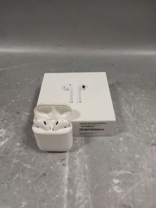 BOXED APPLE AIRPODS WITH CHARGING CASE