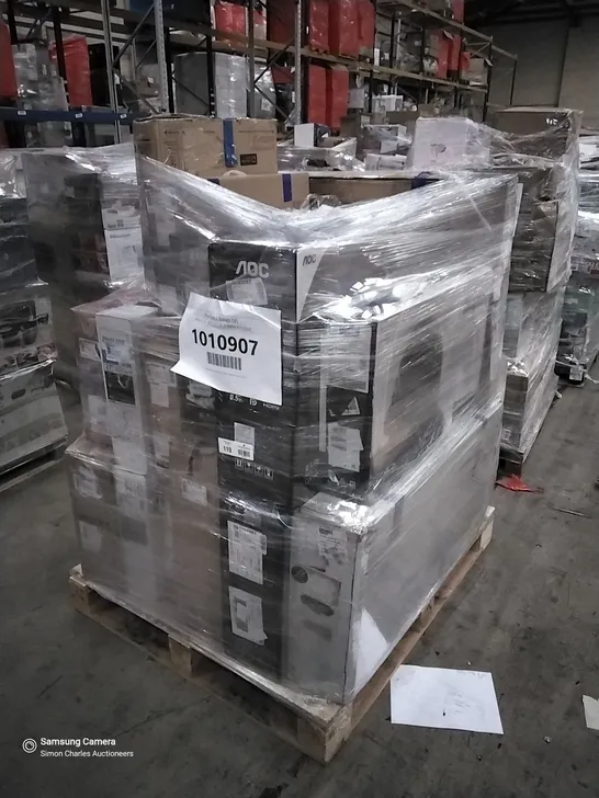 PALLET OF APPROXIMATELY 20 ASSORTED MONITORS INCLUDING