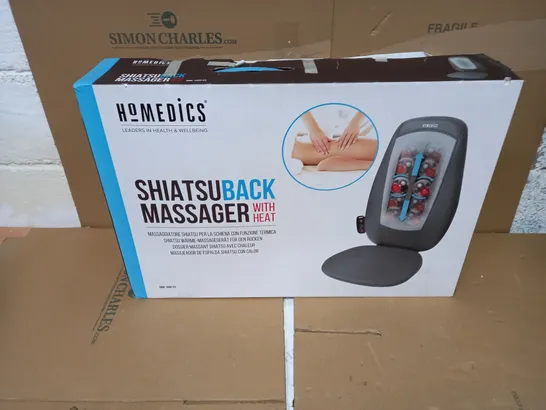 BOXED HOMEDICS SHIATSU BACK MASSAGER SBM-180H-EU