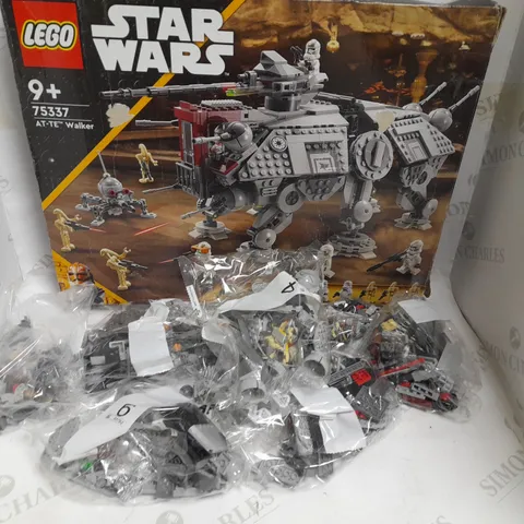 BOXED LEGO STAR WARS 75337 AT-TE WALKER 