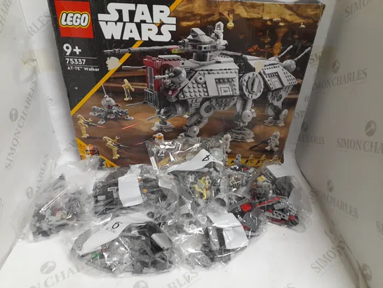 BOXED LEGO STAR WARS 75337 AT-TE WALKER  RRP £124.99