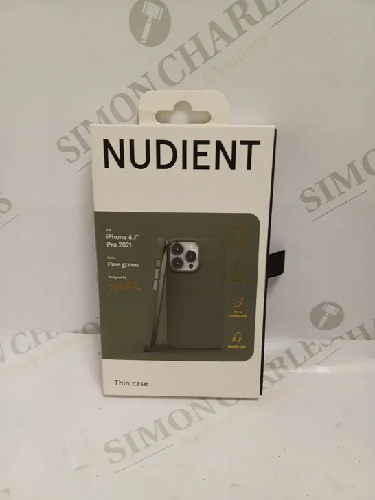 BOXED SEALED NUDIENT THIN PRECISE V3 IPHONE 13 PRO COVER PINE GREEN