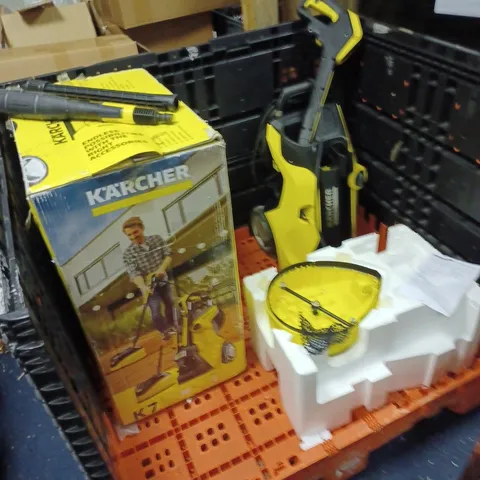 BOXED KARCHER K7 HIGH PRESSURE WASHER WITH ACCESSORIES