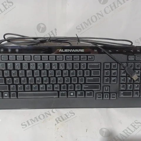 BOXED ALIENWARE H9Y23 WIRED BLACK KEYBOARD