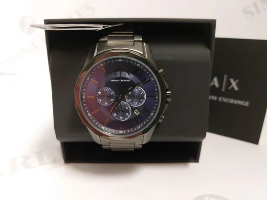 BOXED ARMANI EXCHANGE MENS TRADITIONAL WRIST WATCH