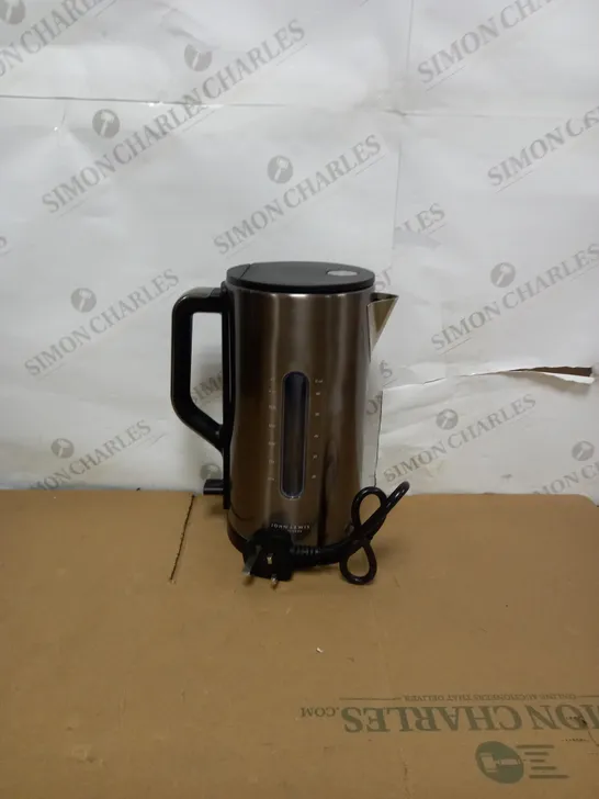 JOHN LEWIS & PARTNERS 1.7L KETTLE COATED STAINLESS STEEL 