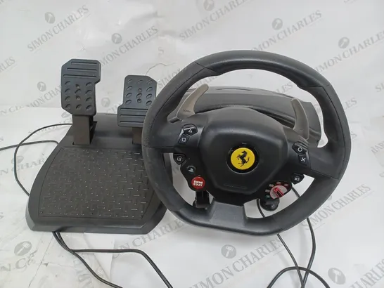 UNBOXED THRUSTMASTER T80 RW FERRARI 488 STEERING WHEEL