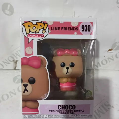 FUNKO POP ANIMATION LINE FRIENDS 930 CHOCO VINYL FIGURE