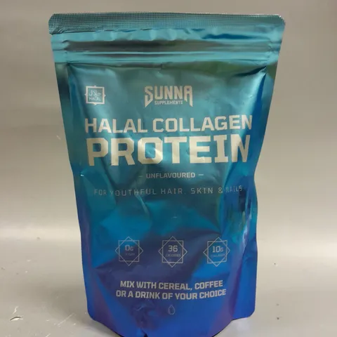 SEALED SUNNA HALAL COLLAGEN PROTEIN - UNFLAVOURED - 250G 