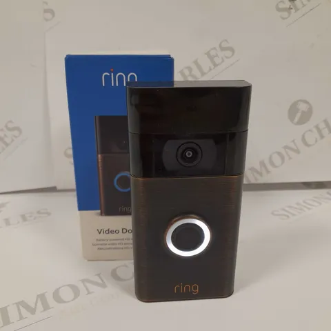 BOXED RING VIDEO DOORBELL 