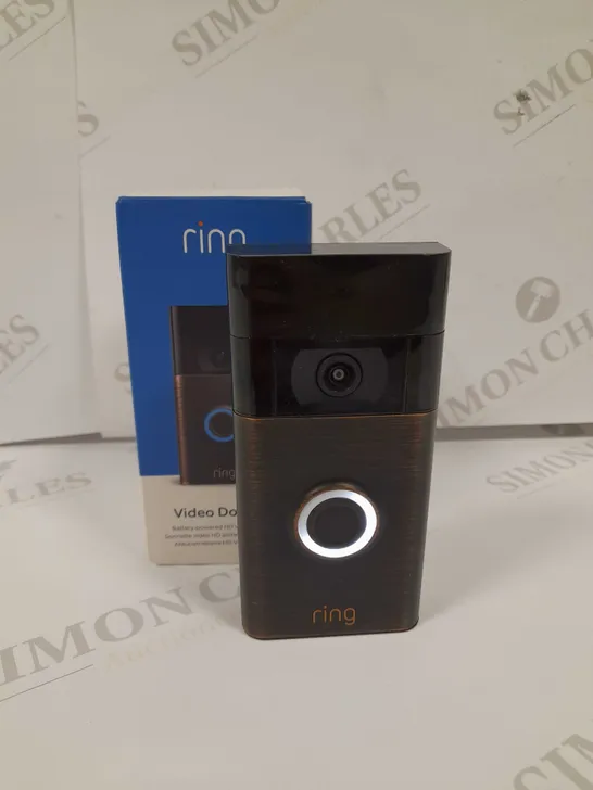 BOXED RING VIDEO DOORBELL 