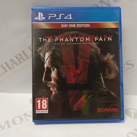 METAL GEAR SOLID V: THE PHANTOM PAIN (PS4)